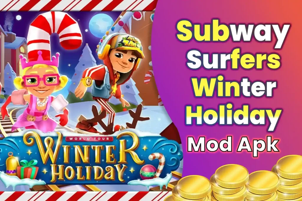 subway surfers winter holiday mod apk